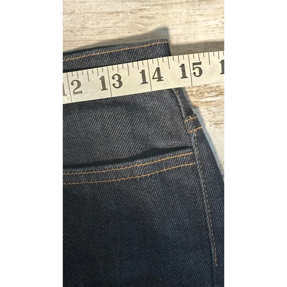 EUC J. Crew Dark‎ Wash Denim Jeans Bootcut Flared Leg Women's Size 8